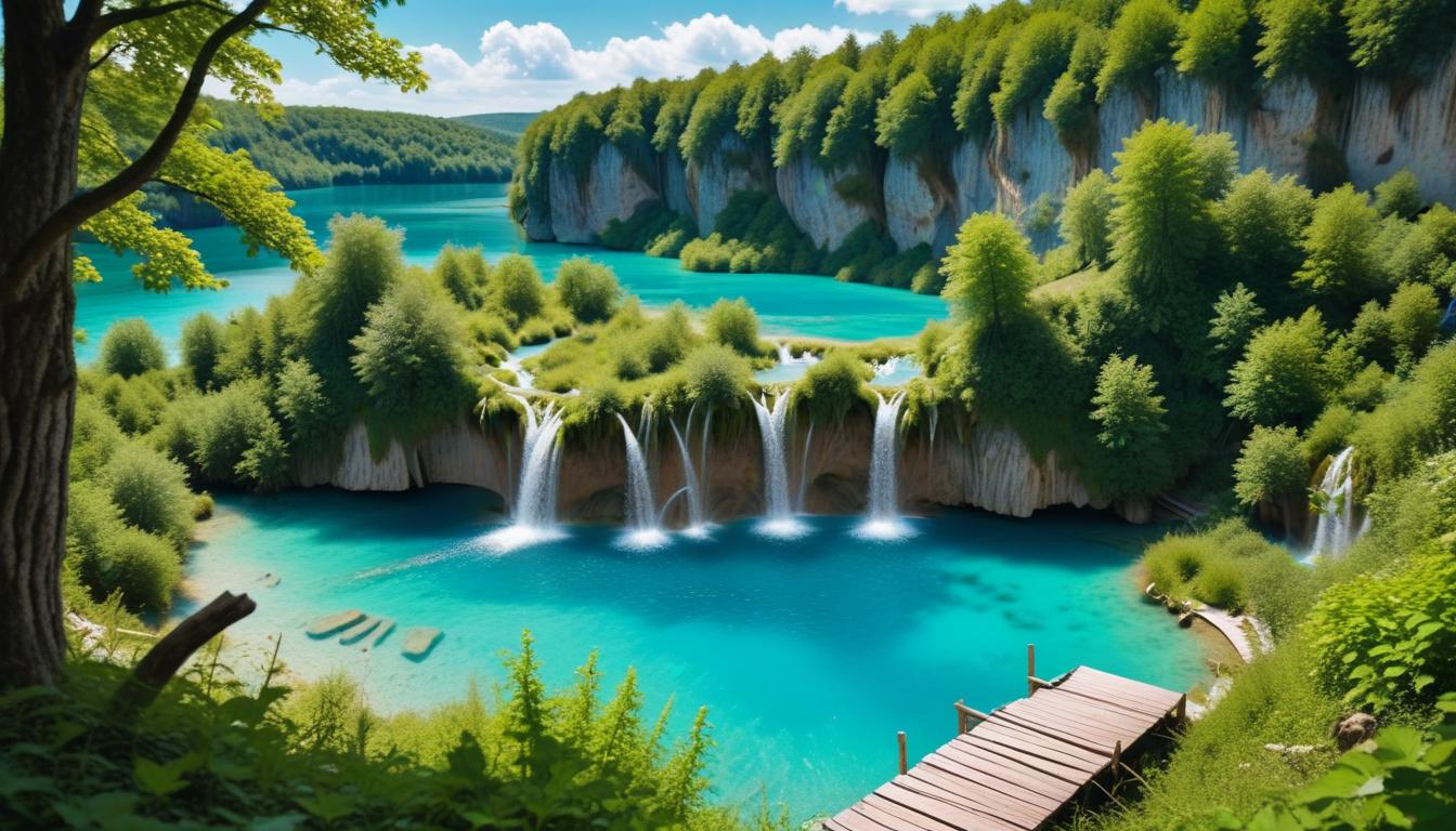 Hırvatistan'ın Büyüleyici Plitvice Gölleri Ulusal Parkı