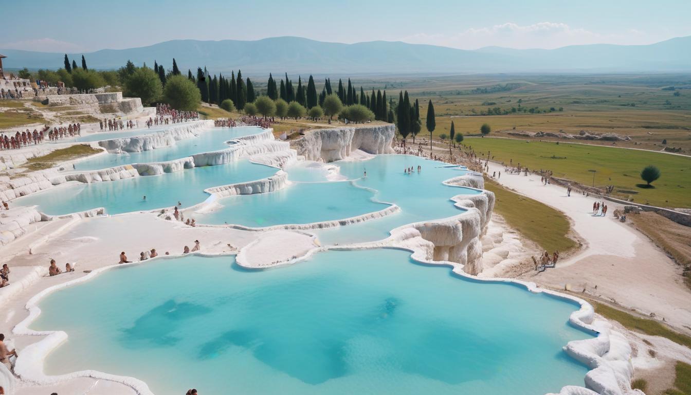 Pamukkale, Türkiye: Büyüleyici Travertenler ve Kaplıcalar