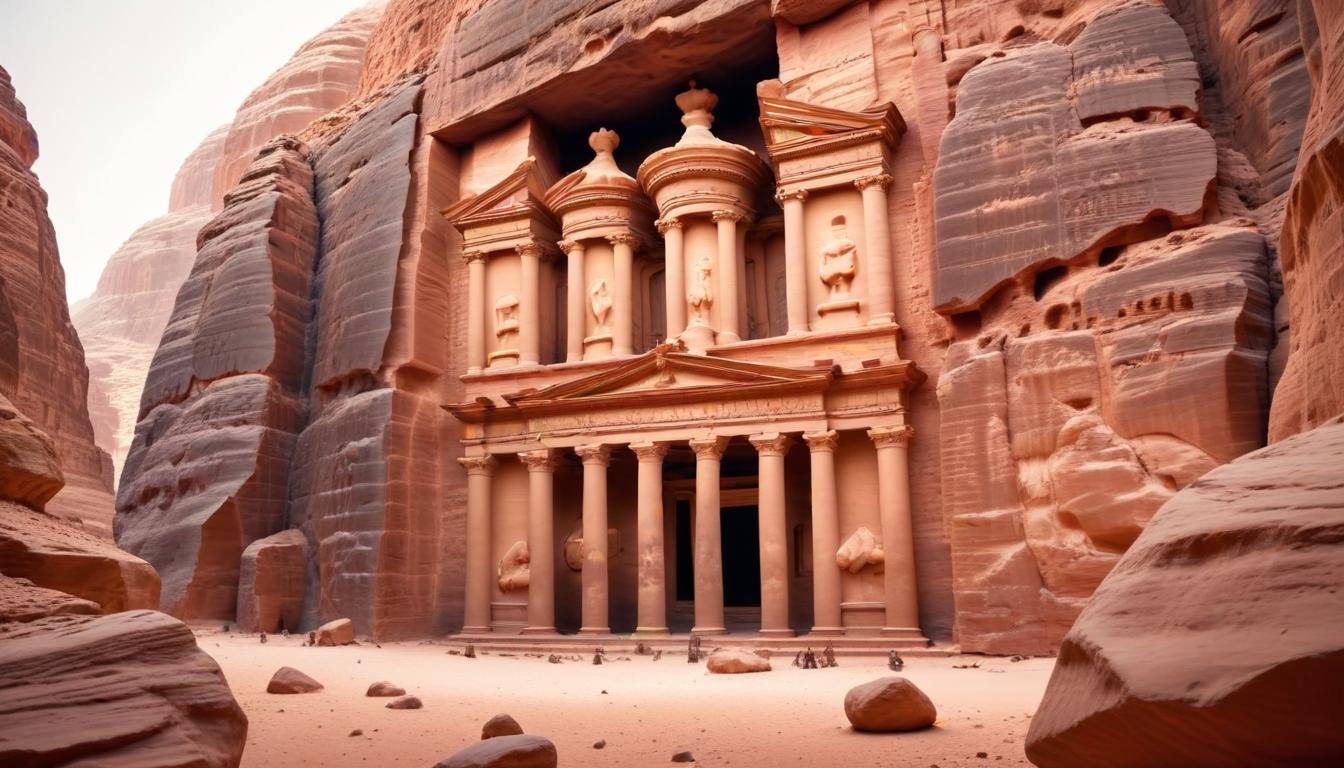 Ürdün'ün Gizemli Zaman Tüneli: Petra