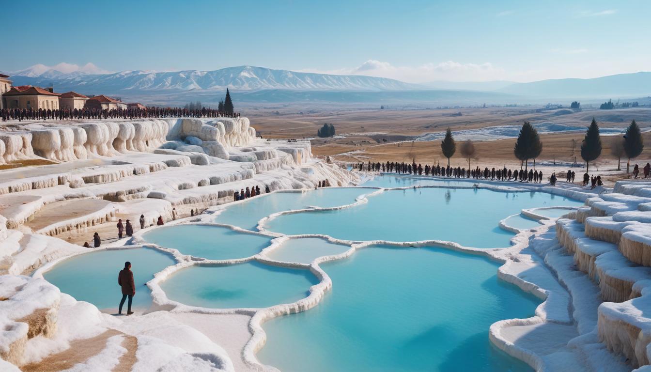 Pamukkale: Kışın Şifalı Sularıyla Yenilenme