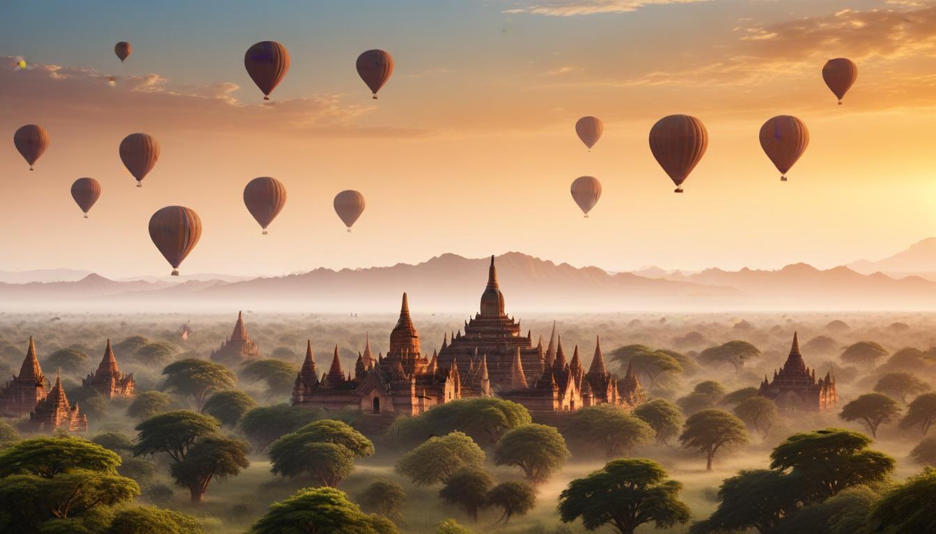 Myanmar'ın Büyülü Bagan'ı: Tapınakların Ve Efsanelerin Dünyası