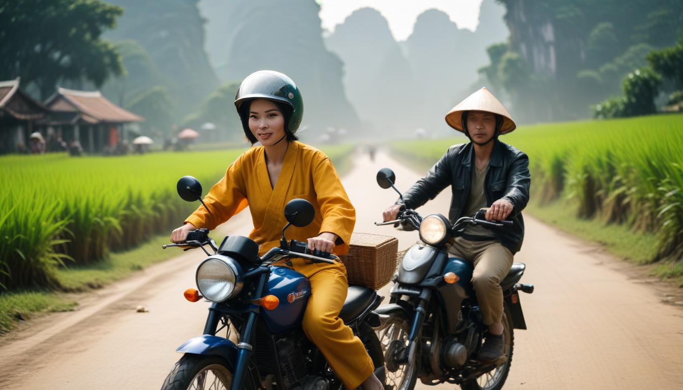 Vietnam'da Motosikletle Macera: Hanoi'den Ho Chi Minh'e Yolculuk