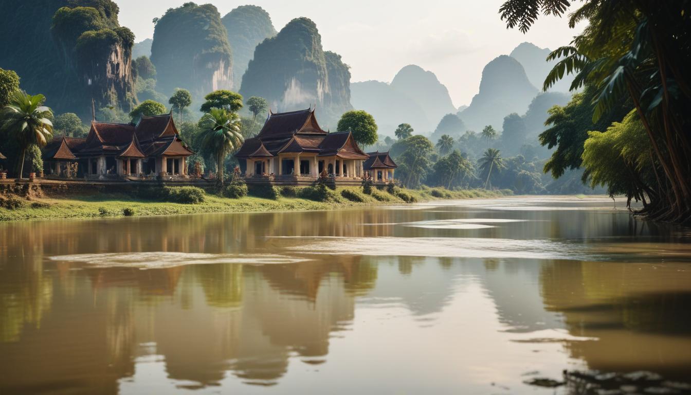 Mekong Nehri'nin Büyüsü: Laos'un Saklı Temaları