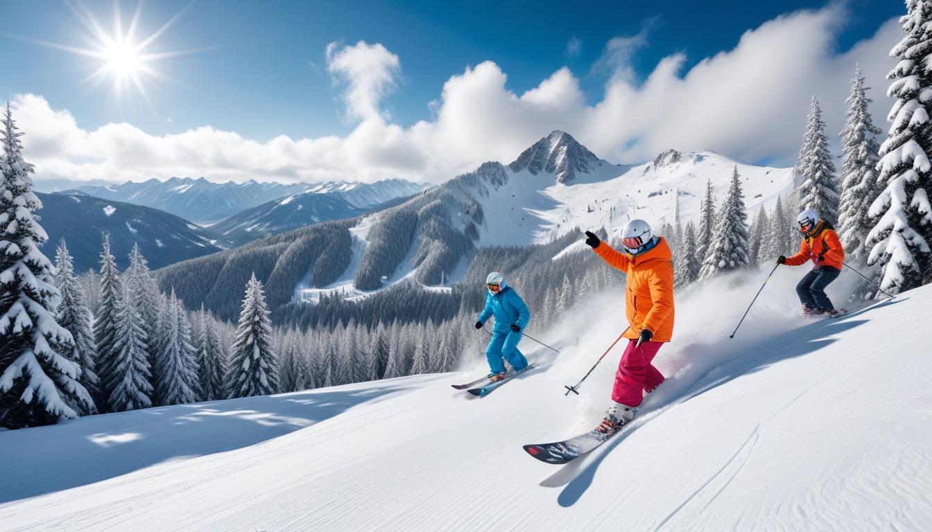 Kışın Büyüsü: Kayak ve Snowboard Cennetine Yolculuk